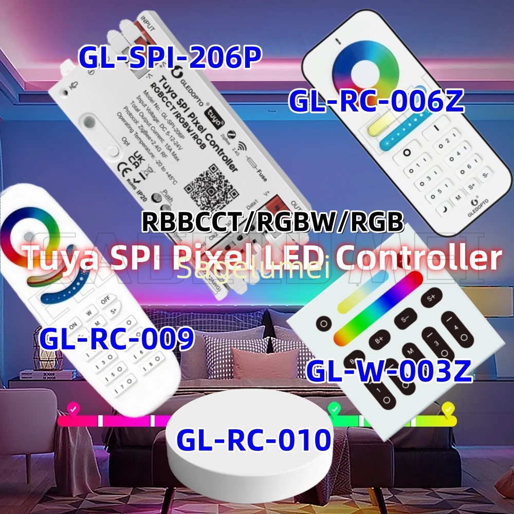 Zigbee Coordinator Stick - YENİ ZigBee GL-SPI-206P SPI Piksel LED