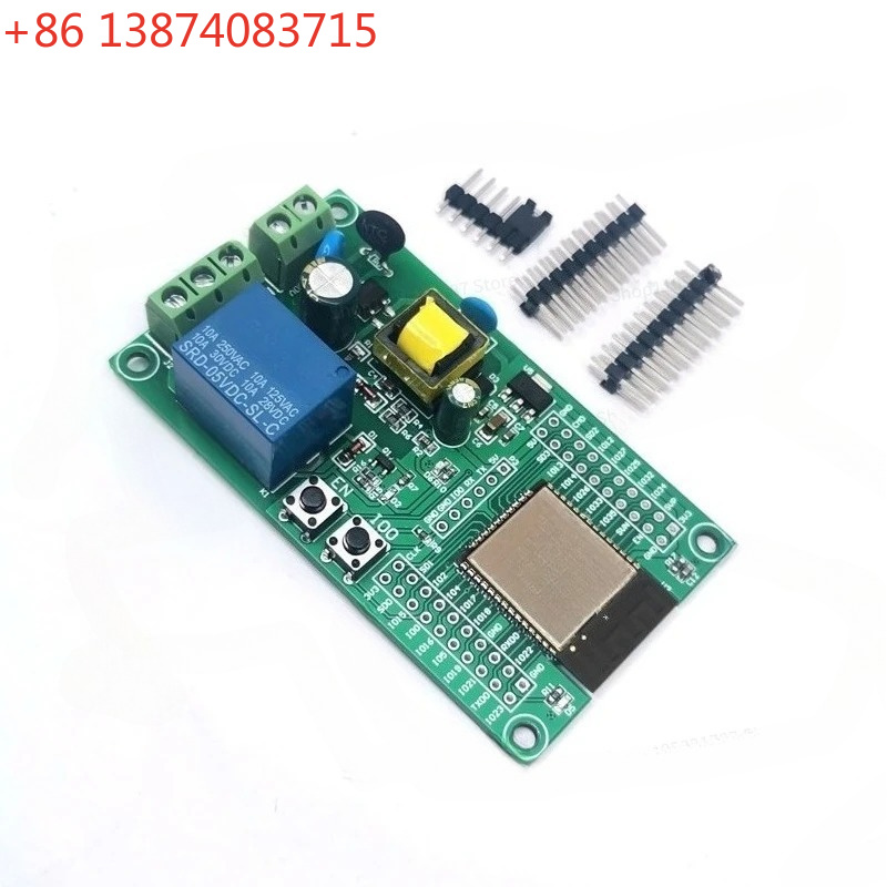 Relay 8 Channel Board - ESP32 WIFI Bluetooth BLE Tek Kanal