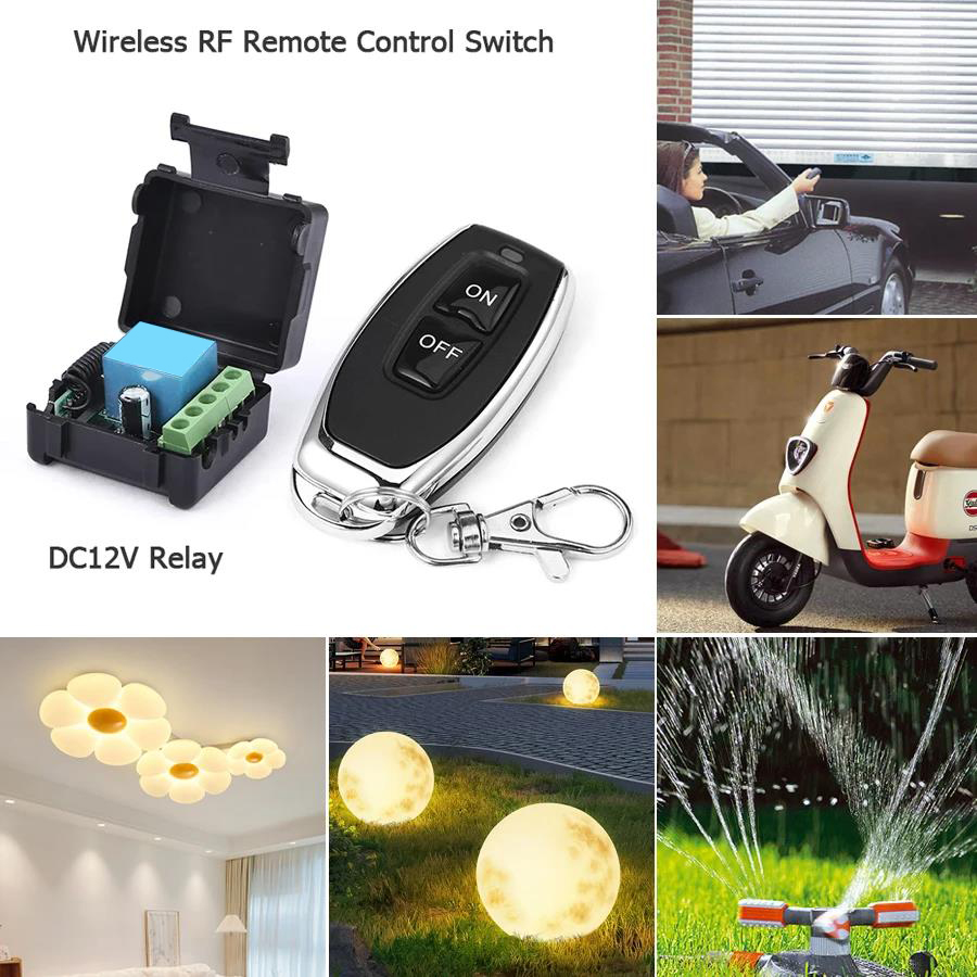 DC 12V 433Mhz RF Kablosuz Uzak - 433Mhz Receiver Module incelemesi ve fiyatı