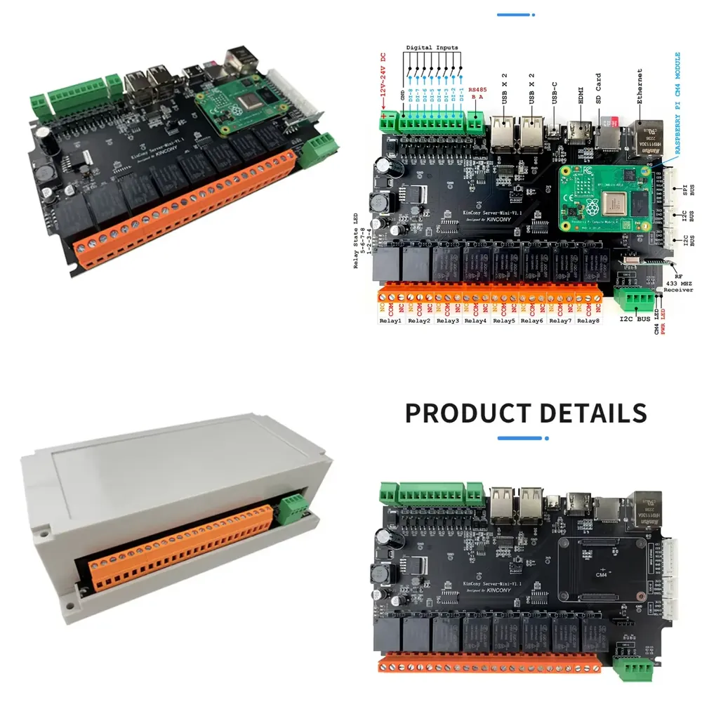 KinCony Raspberry Pi - Sunucu  - Home Automation Raspberry Pi incelemesi ve fiyatı